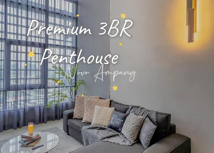 Luxury Premium 3Br Penthouse, Novo Ampang, Kuala Lumpur By Cobnb